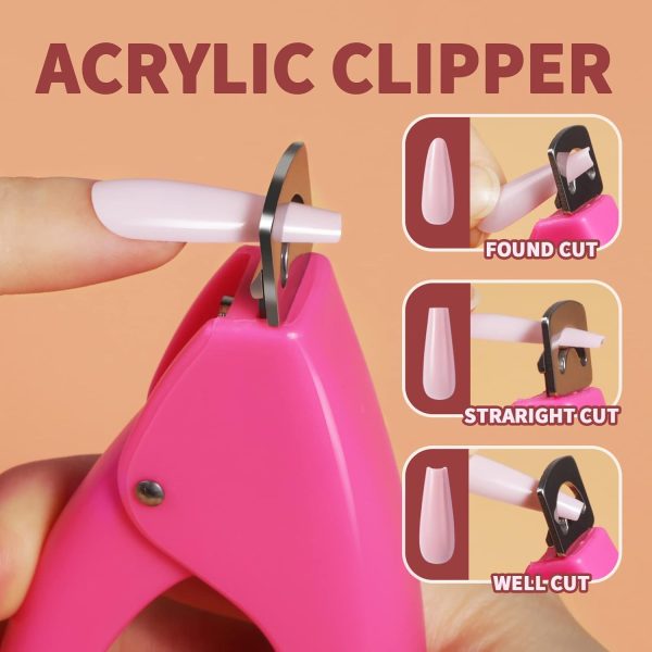 Teenitor Long Fake Nails Kit - 10 Colors Matte & Glossy, 4 Glitter Press On Nails - Image 11
