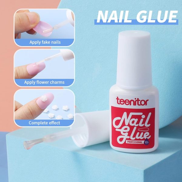 Teenitor Almond Press On Nails, Almond Shape Press On Nails Medium Length, 12 Pack Matte Press On Nails Almond, 12 Color Almond Glue On Nails Press On Almond Fake Nails - Image 45